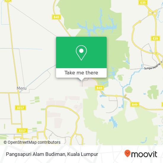 Pangsapuri Alam Budiman map