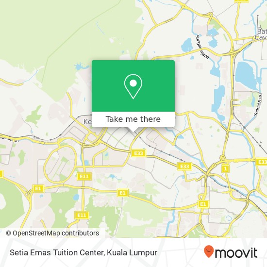 Setia Emas Tuition Center map