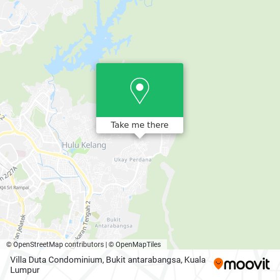 Villa Duta Condominium, Bukit antarabangsa map