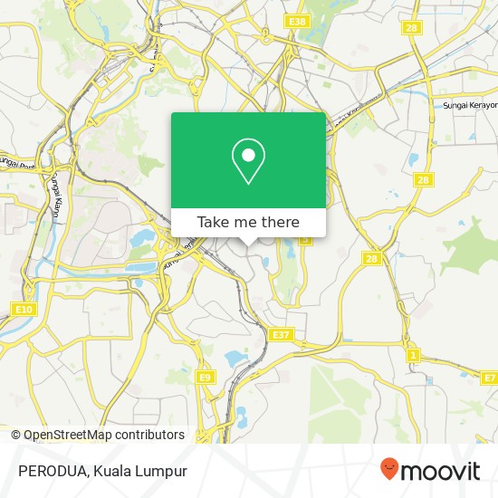 PERODUA map