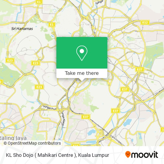 KL Sho Dojo ( Mahikari Centre ) map