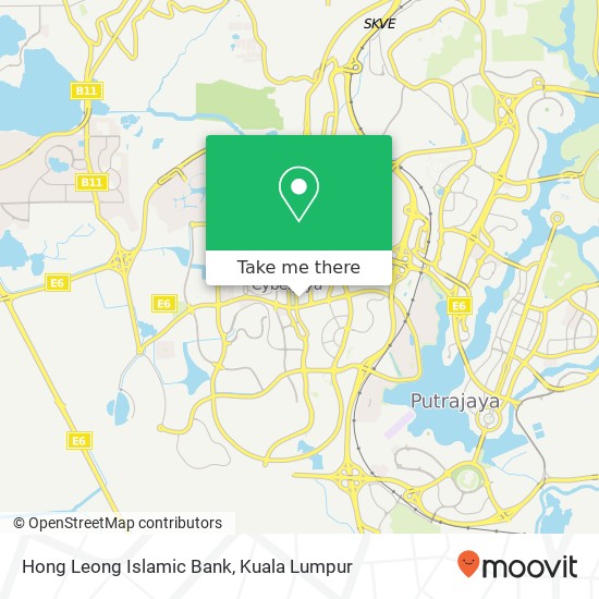 Hong Leong Islamic Bank map