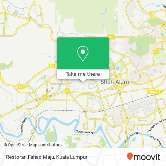 Restoran.Fahad Maju map