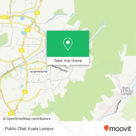 Public Chat map