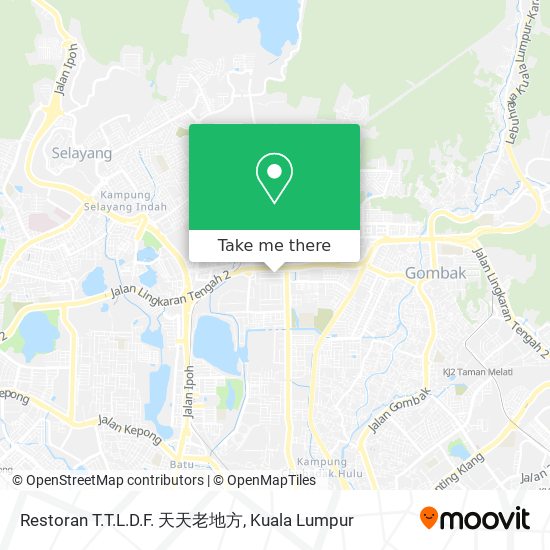 Restoran T.T.L.D.F. 天天老地方 map