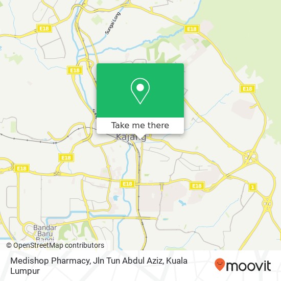 Medishop Pharmacy, Jln Tun Abdul Aziz map
