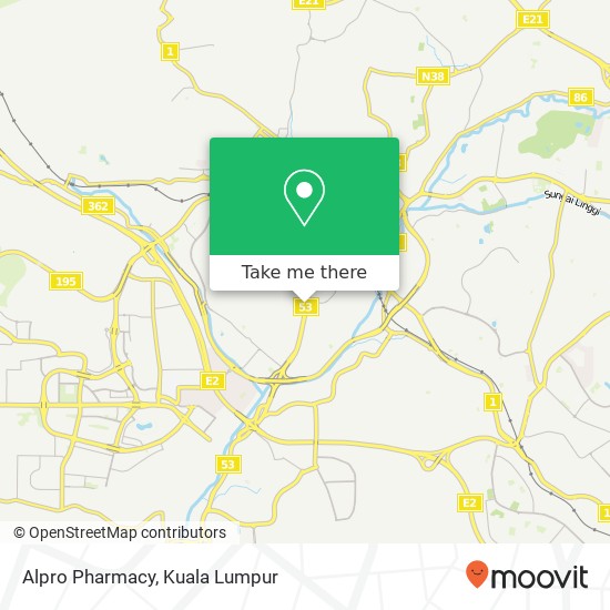 Peta Alpro Pharmacy