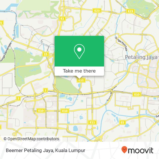 Beemer Petaling Jaya map