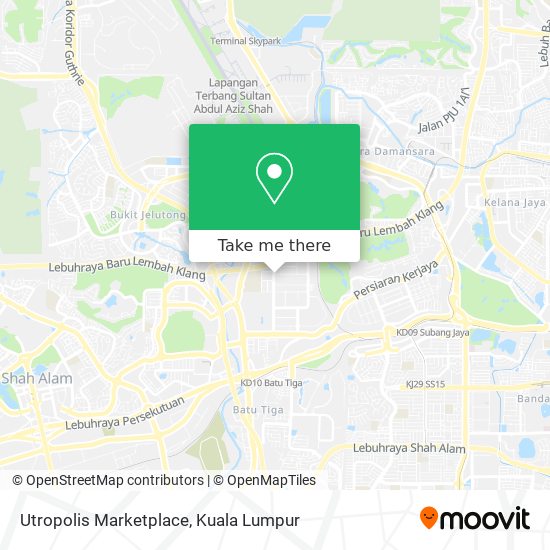 Utropolis Marketplace map