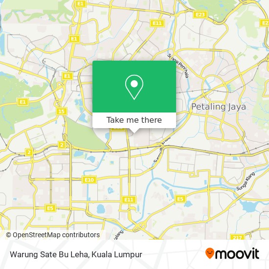 How To Get To Warung Sate Bu Leha In Petaling Jaya By Bus Or Mrt Lrt