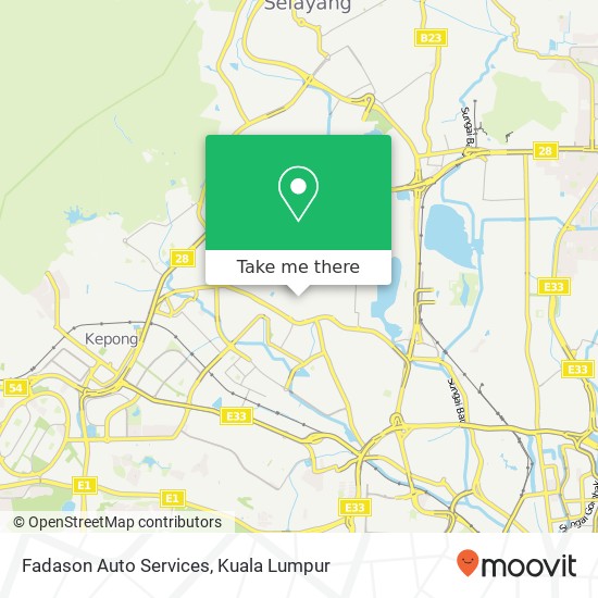 Fadason Auto Services map