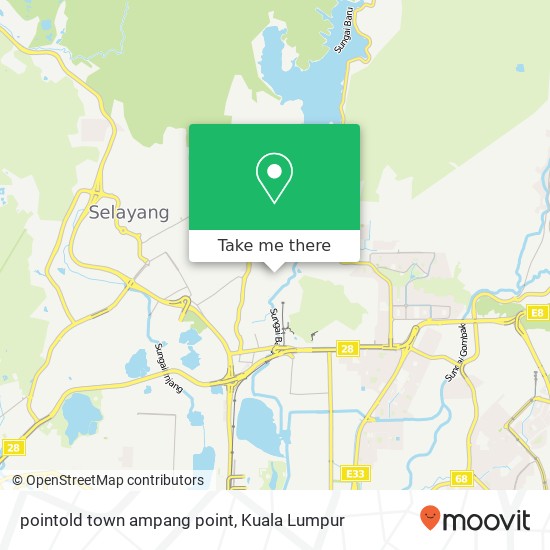 pointold town ampang point map