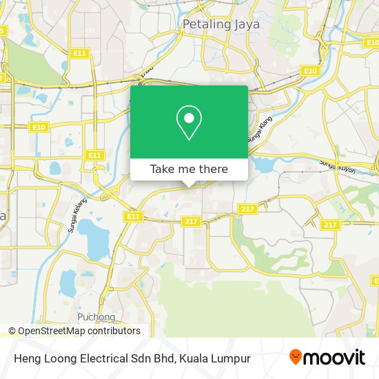 Peta Heng Loong Electrical Sdn Bhd