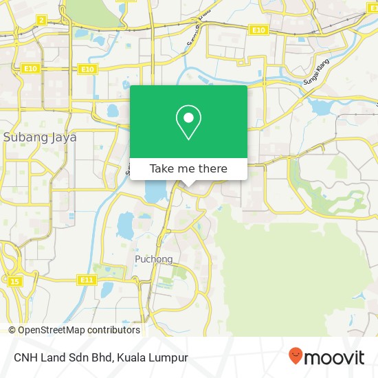 CNH Land Sdn Bhd map