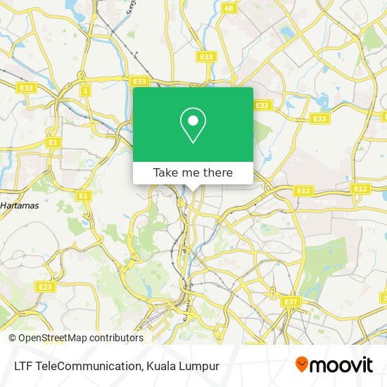 LTF TeleCommunication map