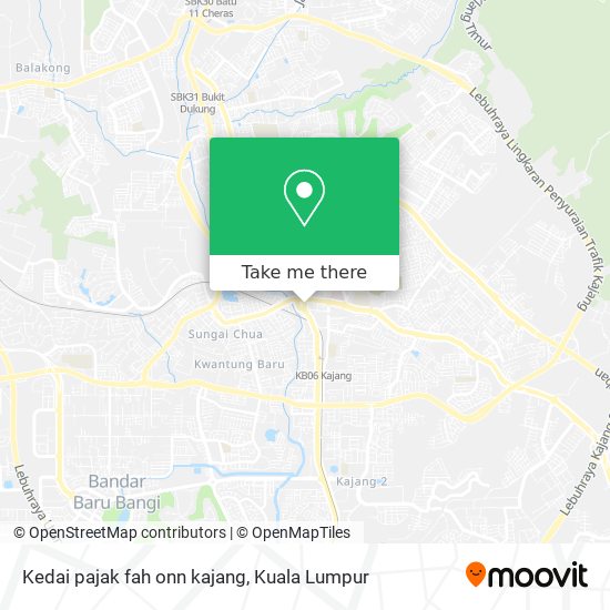 Kedai pajak fah onn kajang map