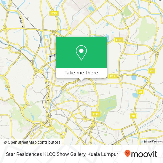 Star Residences KLCC Show Gallery map