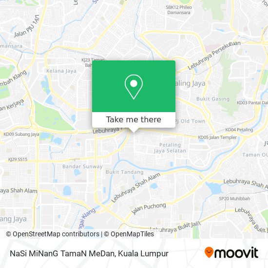 NaSi MiNanG TamaN MeDan map