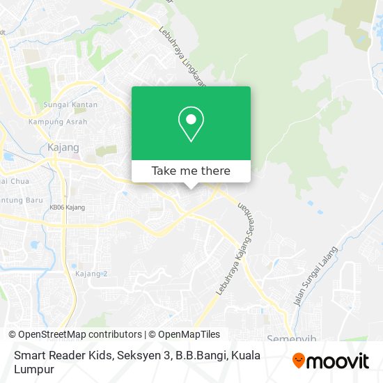 Peta Smart Reader Kids, Seksyen 3, B.B.Bangi