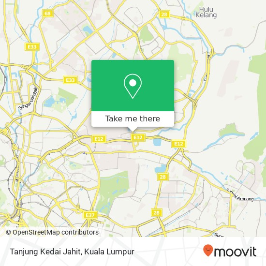 Peta Tanjung Kedai Jahit