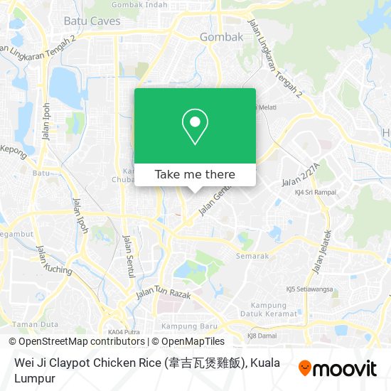 Wei Ji Claypot Chicken Rice (韋吉瓦煲雞飯) map