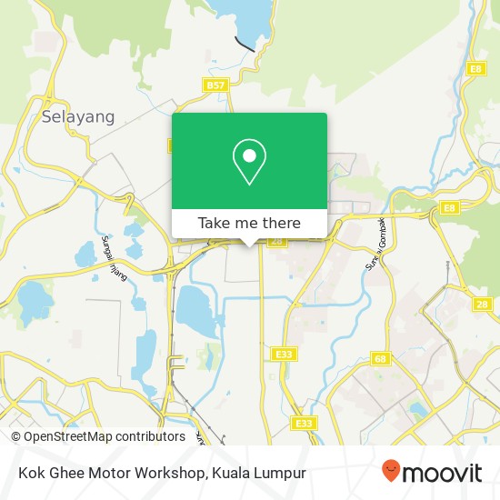 Kok Ghee Motor Workshop map