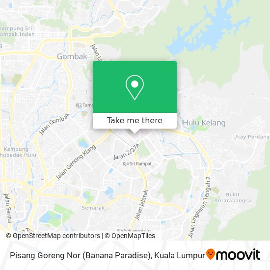 Pisang Goreng Nor (Banana Paradise) map