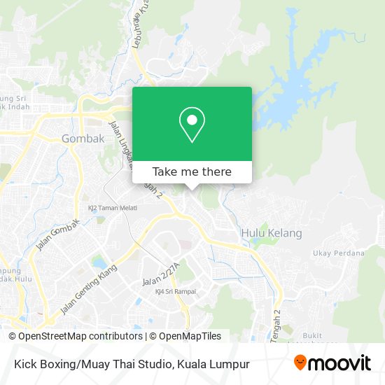 Kick Boxing/Muay Thai Studio map