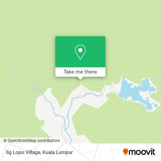 Peta Sg Lopo Village