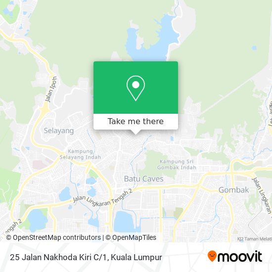 25 Jalan Nakhoda Kiri C/1 map