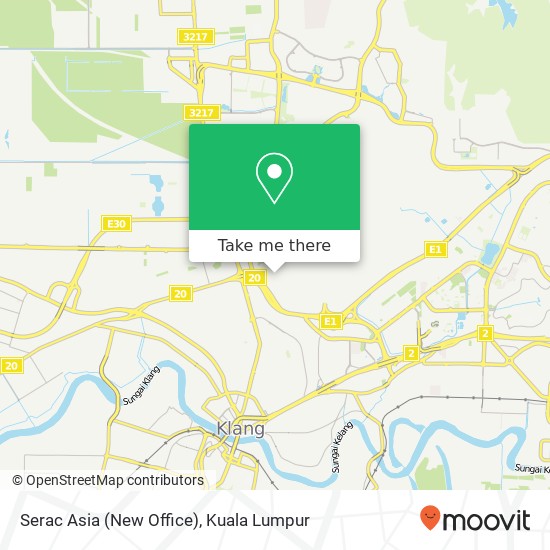 Serac Asia (New Office) map