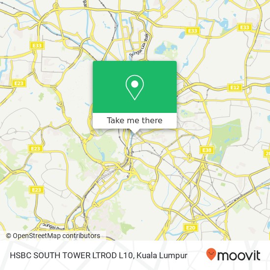 HSBC SOUTH TOWER LTROD L10 map