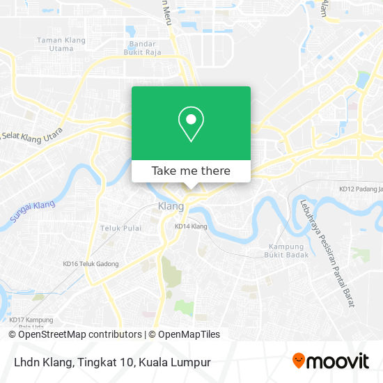 Lhdn Klang, Tingkat 10 map