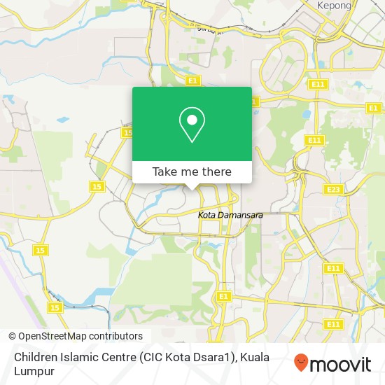 Children Islamic Centre (CIC Kota Dsara1) map