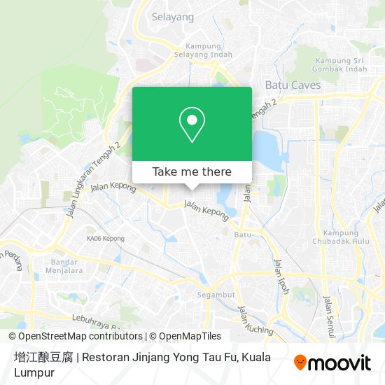 增江酿豆腐 | Restoran Jinjang Yong Tau Fu map