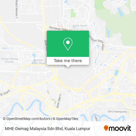 MHE-Demag Malaysia Sdn Bhd map