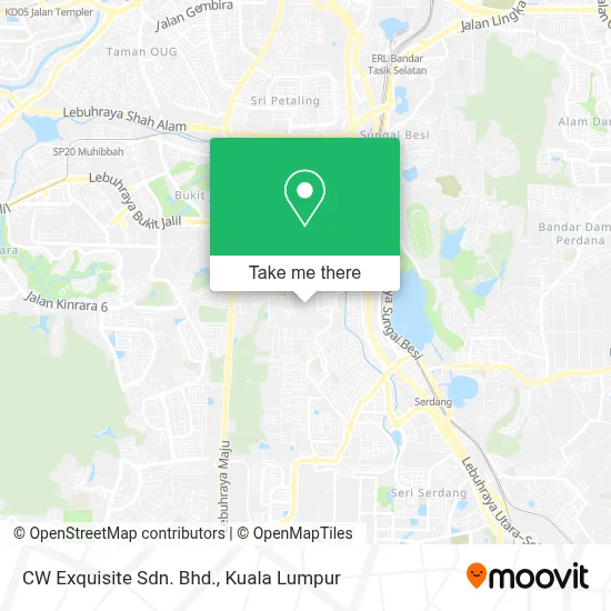 CW Exquisite Sdn. Bhd. map