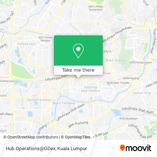 Hub Operations@GDex map