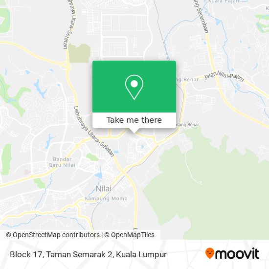 Peta Block 17, Taman Semarak 2