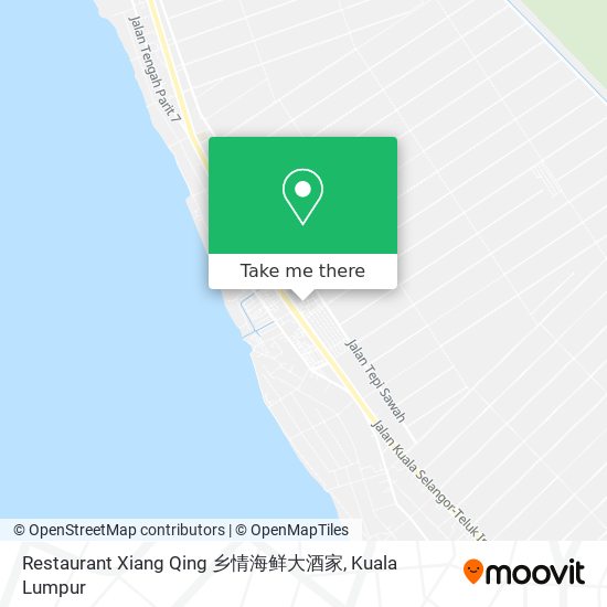 Restaurant Xiang Qing 乡情海鲜大酒家 map