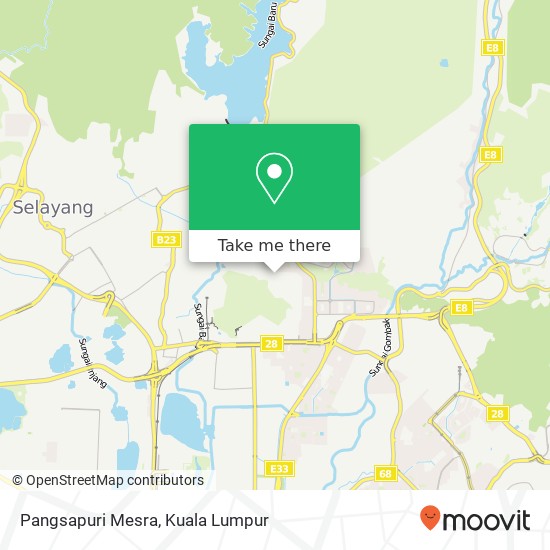 Pangsapuri Mesra map