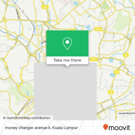 money changer avenue k map