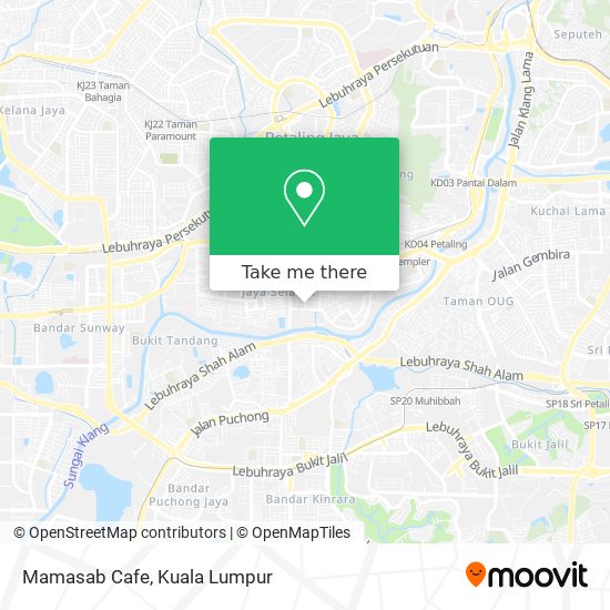 Mamasab Cafe map