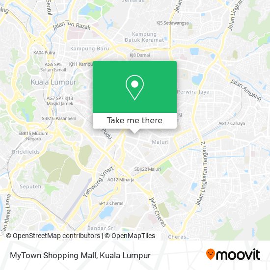 MyTown Shopping Mall map