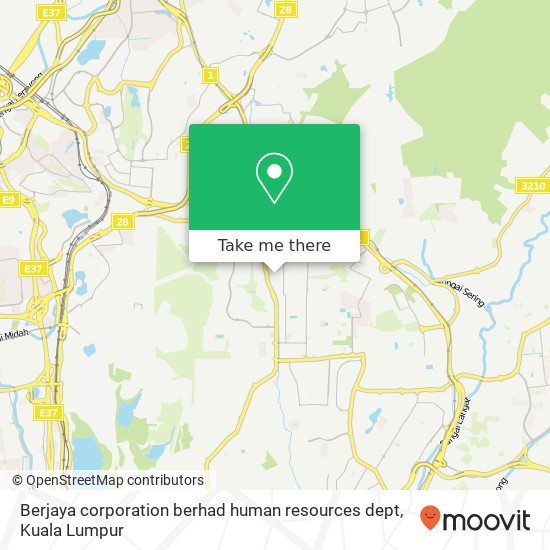 Berjaya corporation berhad human resources dept map