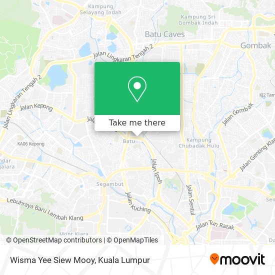 Wisma Yee Siew Mooy map