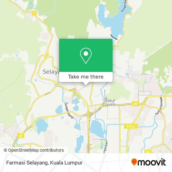 Farmasi Selayang map