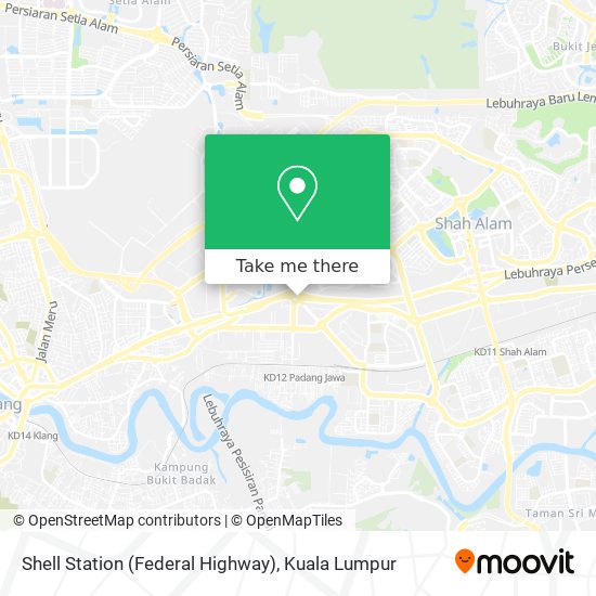 Shell Station (Federal Highway) map