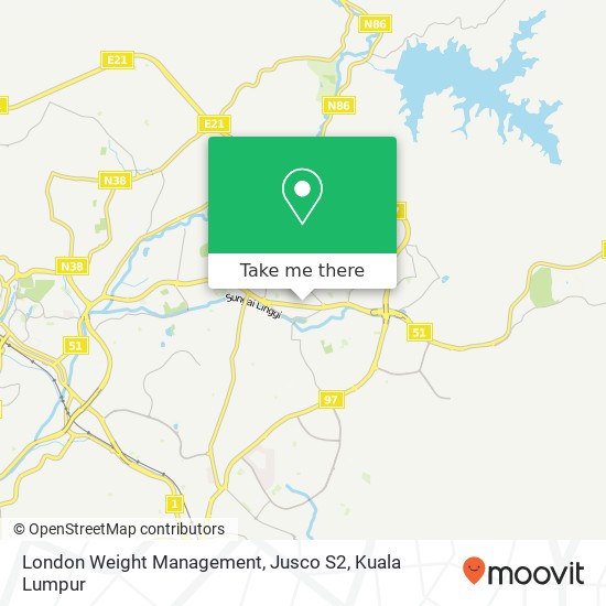 London Weight Management, Jusco S2 map