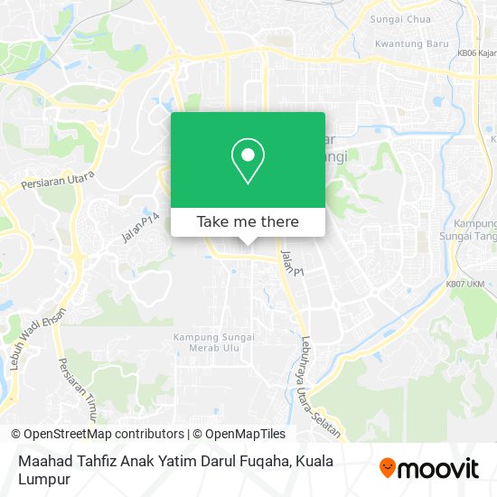 Maahad Tahfiz Anak Yatim Darul Fuqaha map